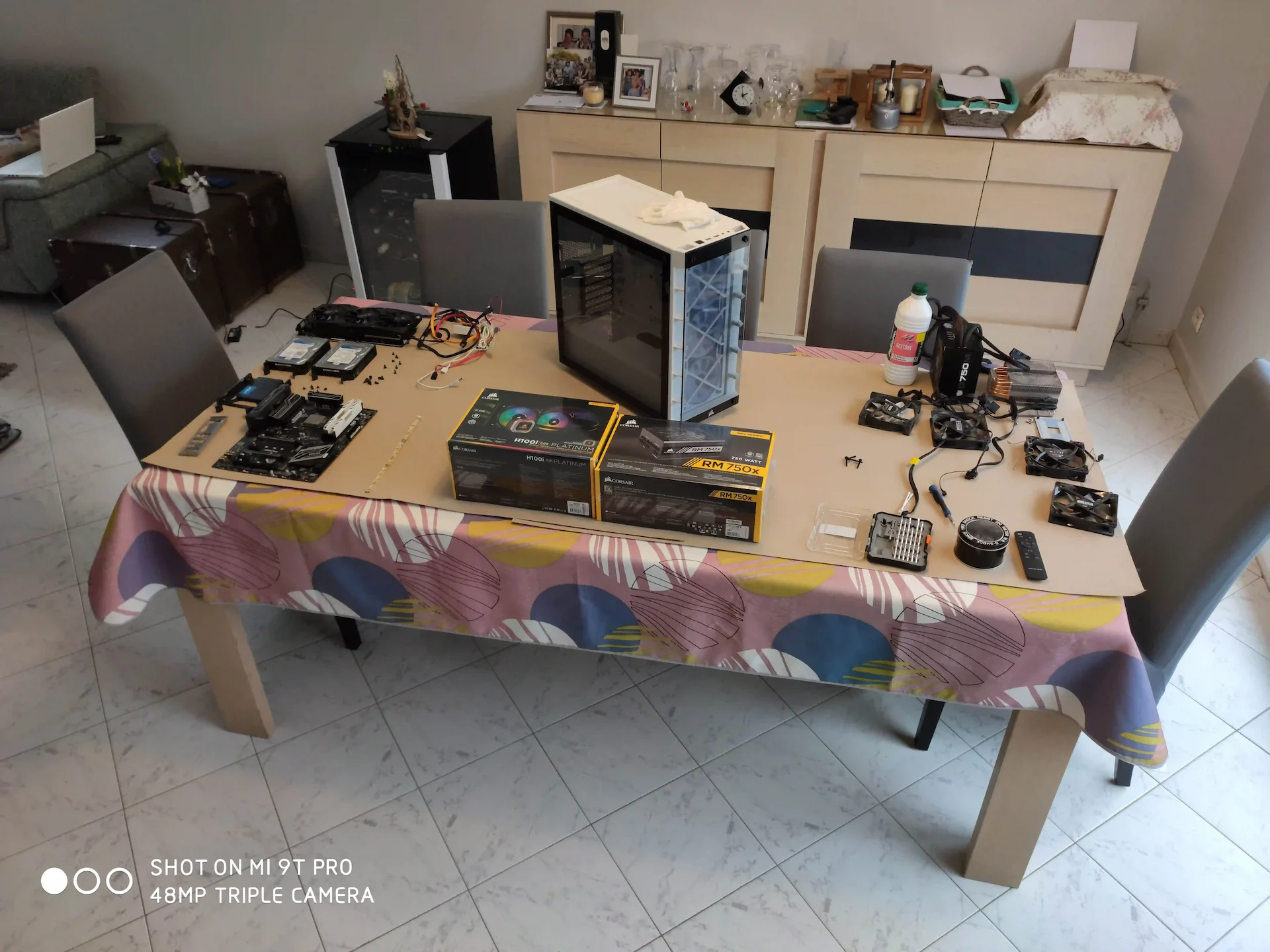 Assemblage sur table